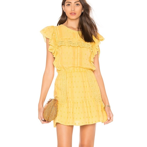 LoveShackFancy Dresses & Skirts - LoveShackFancy Whitney Dress in Marigold small